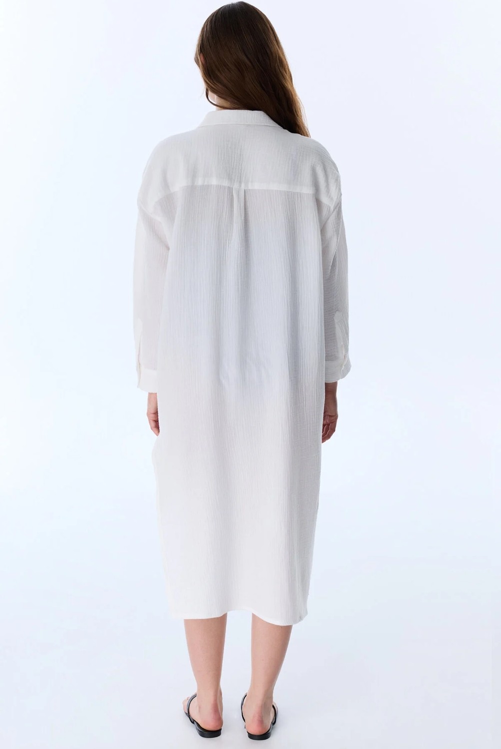 Penti Beyaz Bia Uzun Kollu Kaftan görsel 2