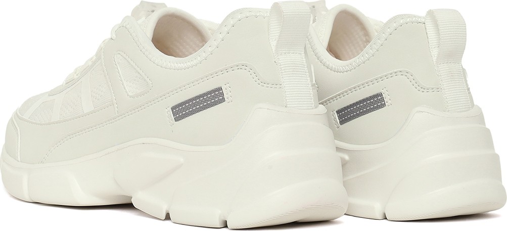 Derimod Kadın Beyaz Bağcıklı Kalın Tabanlı Sneaker 26PFE496414 görsel 6