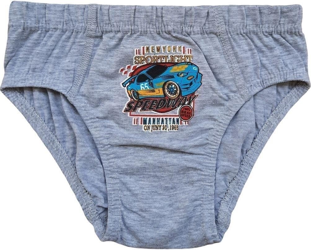 Dondeza Erkek Çocuk Renkli Desenli Slip Külot Pamuklu 12LI Paket görsel 2