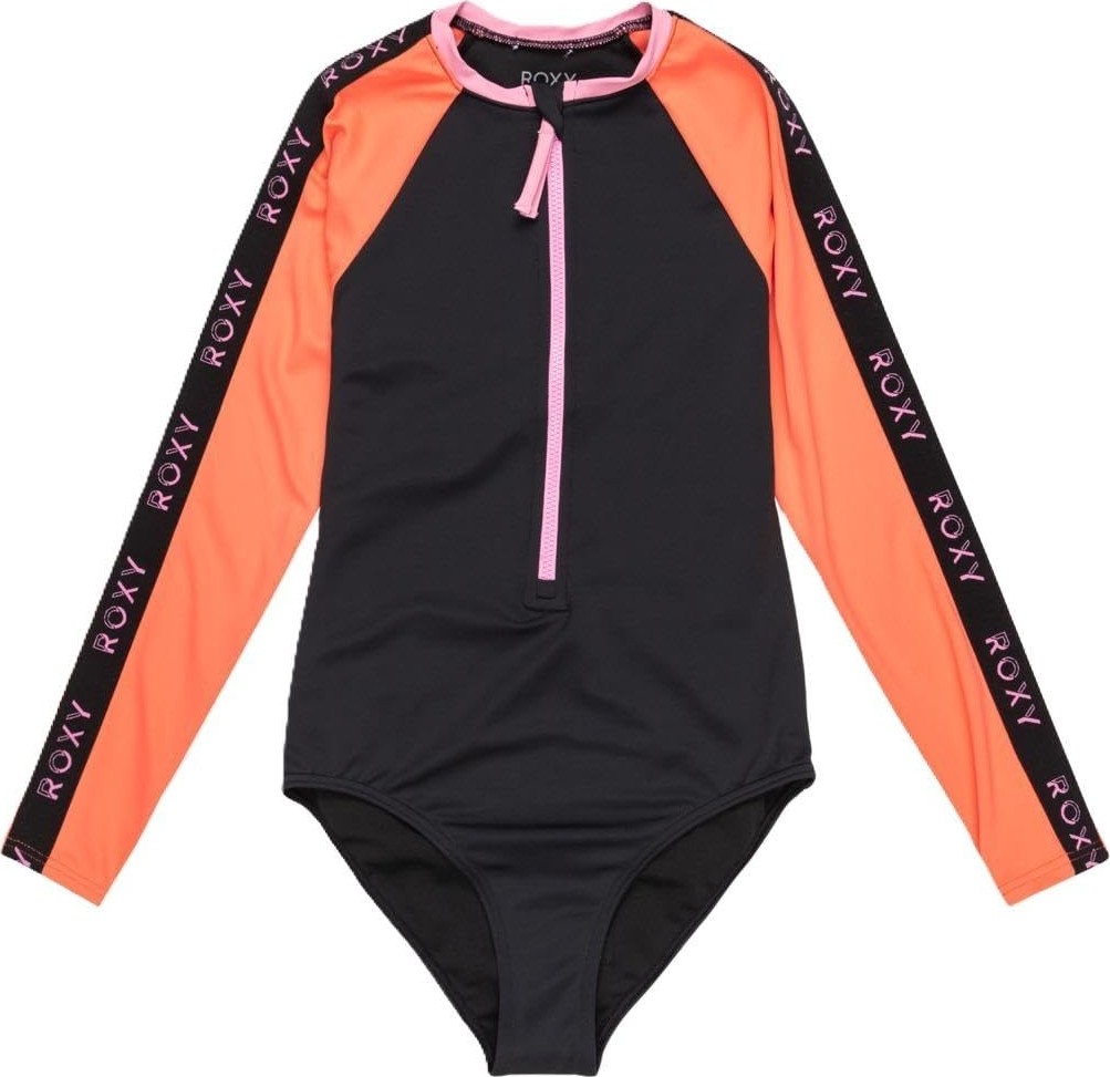 Die Grup Roxy Colorblock Onesie Kız Çocuk Lycra, 10/m, ERGWR03444, Anthracıte, Kız Çocuklar