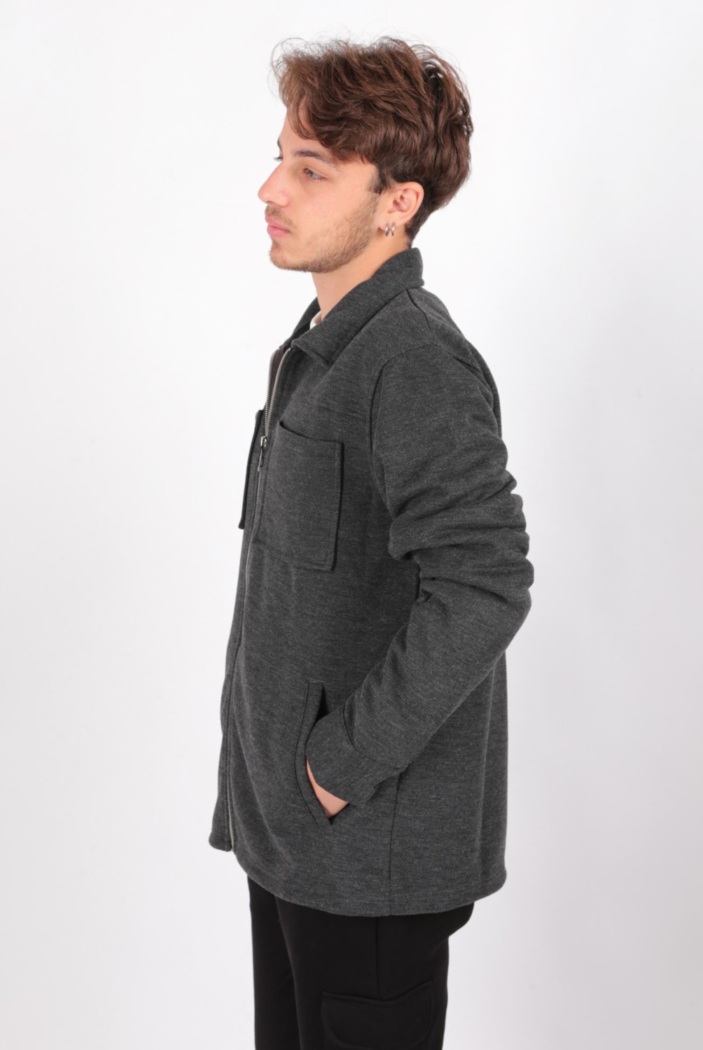 Cazador 5098 Erkek Sweatshirt Hırka görsel 2