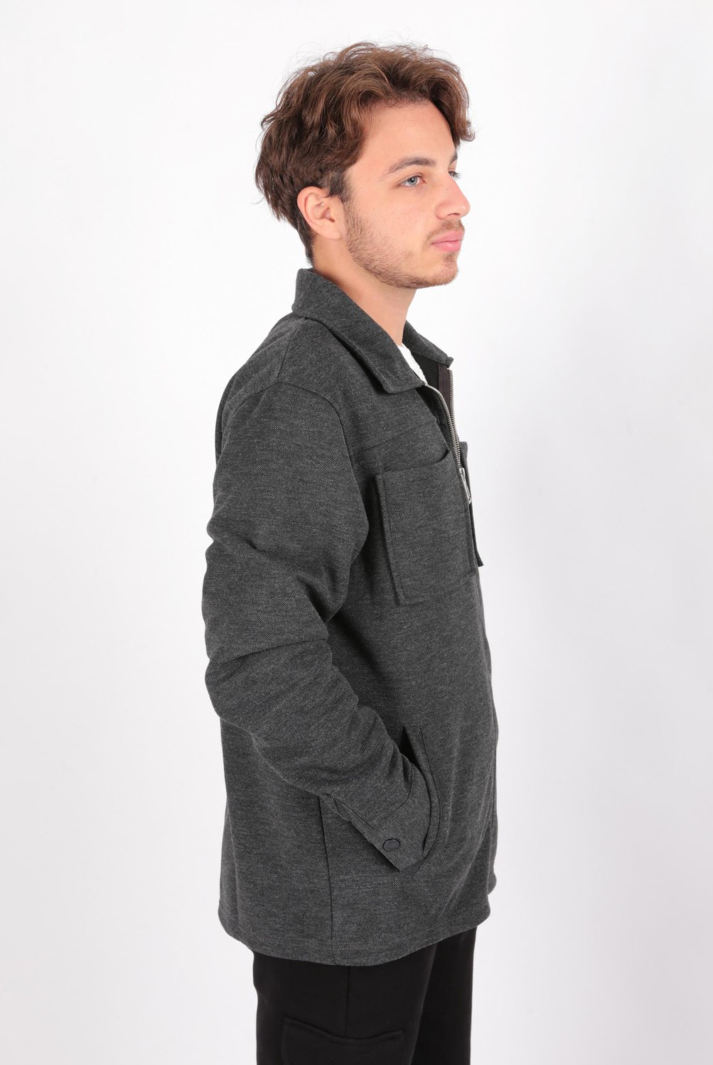 Cazador 5098 Erkek Sweatshirt Hırka görsel 3