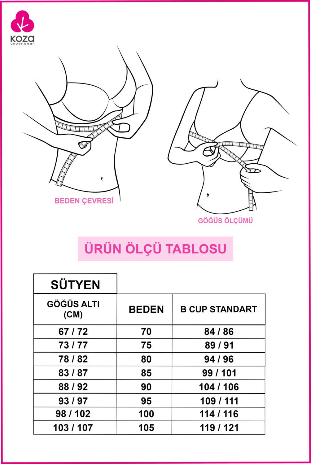Koza İç Giyim Kadın Dolgusuz Mikro Straplez Sütyen görsel 4