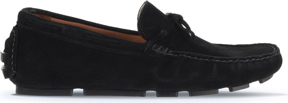 Bueno Shoes Siyah Süet Erkek Loafer 21MA01