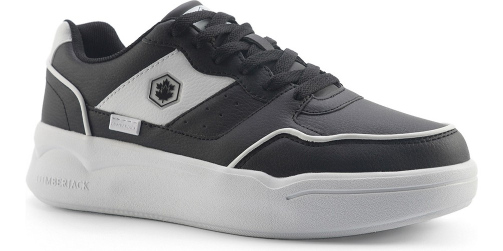 Lumberjack Fıt 5fx Beyaz Kadın Sneaker Suni Deri Düz Tabanlı Konfor görsel 3
