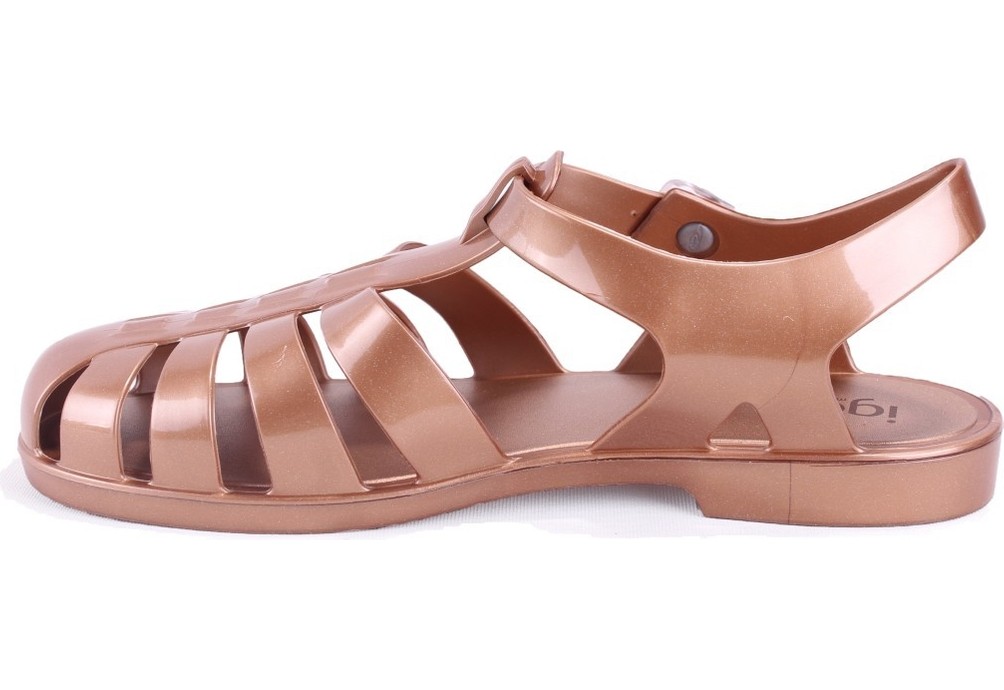Igor BB340 Bıarrıtz Bronz Ortopedik Günlük Kadın Sandalet görsel 3
