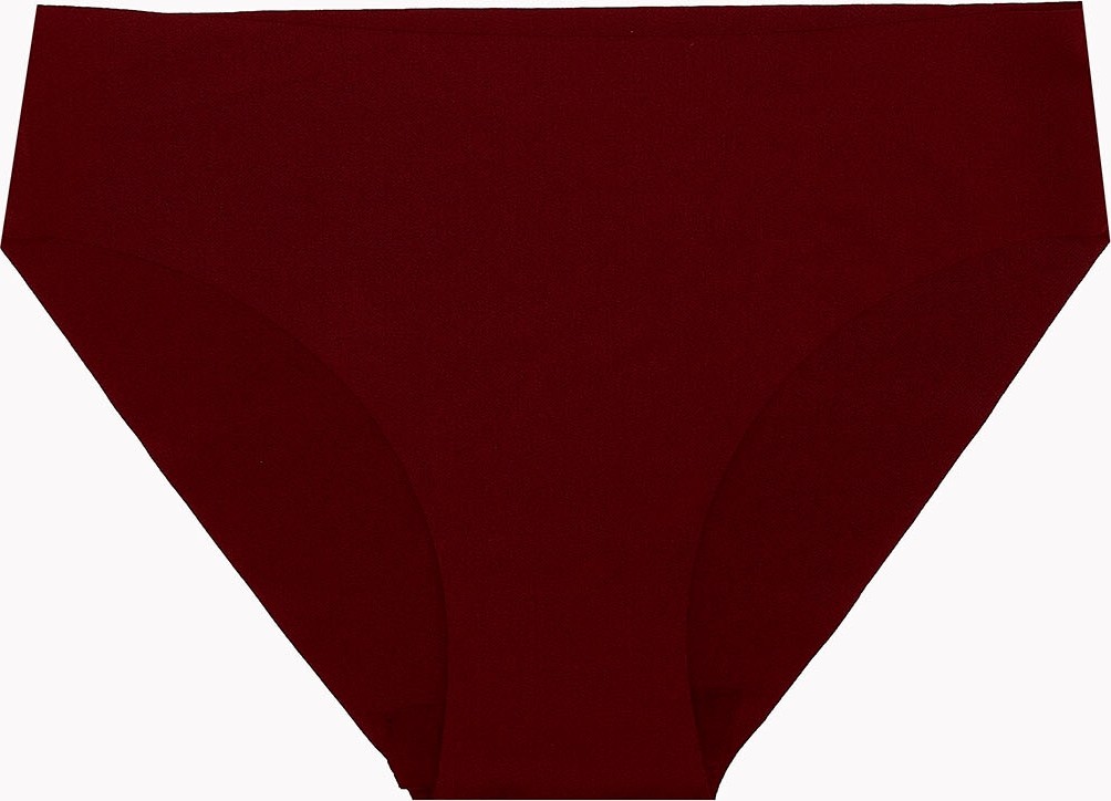 NBB Ten Bordo Cappuccino 3lü Lazer İz Yapmaz Kesim Basic Külot görsel 2
