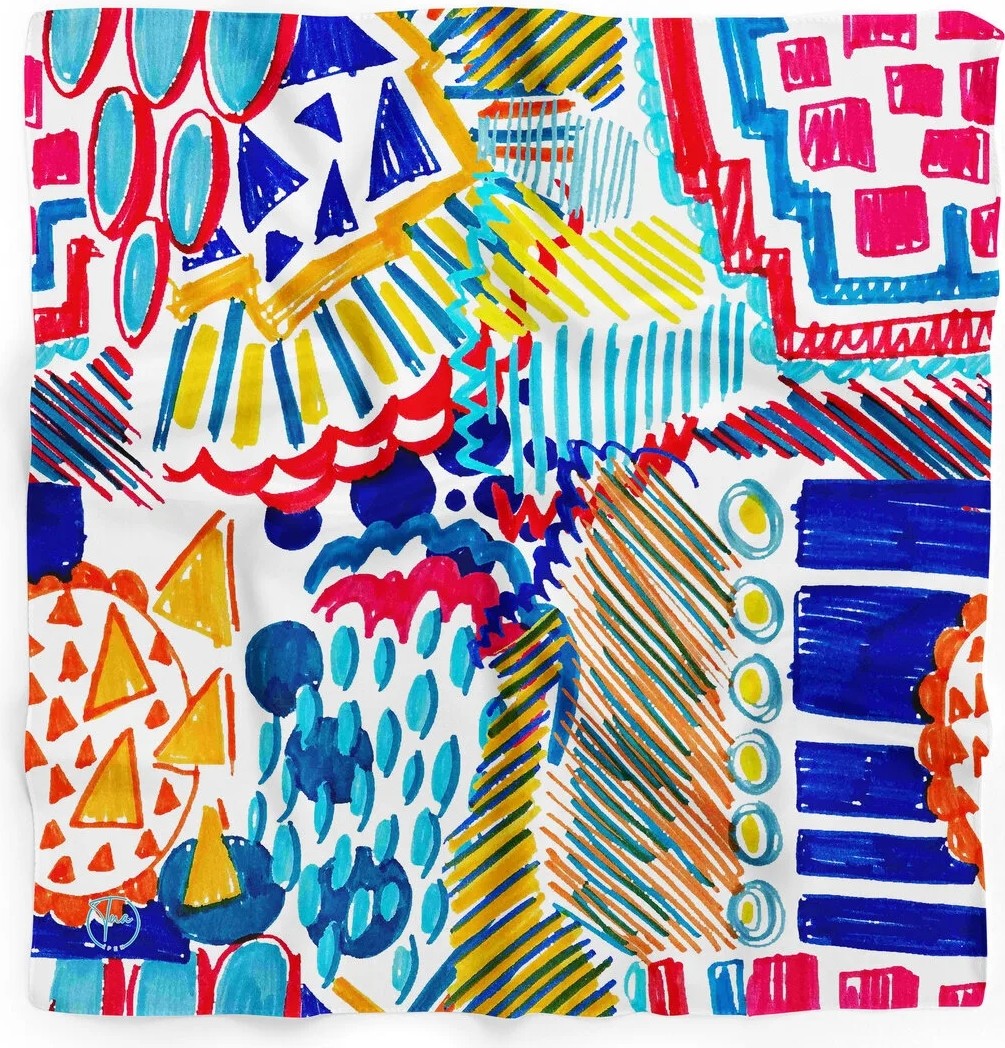 Viva Vibe Desen 55X55CM Bandana/fular