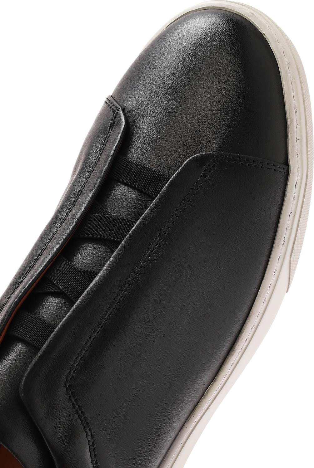 Derimod Erkek Siyah Kalın Tabanlı Deri Sneaker 26SFD631618 görsel 8