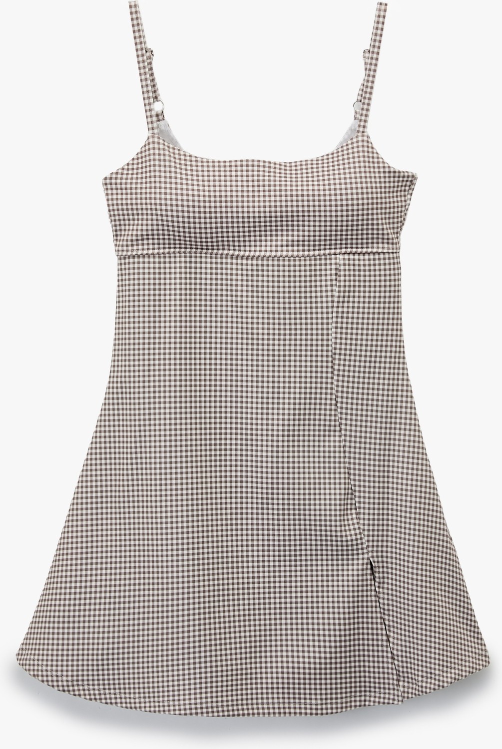 Koton Slim Fit Ip Askılı Pencere Detaylı Mini Spor Elbise