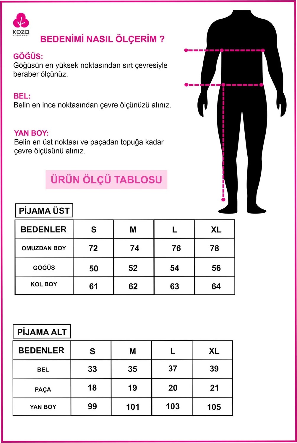 Koza İç Giyim Erkek Pamuklu Mavi Ekose Desenli Uzun Kollu Cep Detaylı Gömlek Yaka Pijama Takımı görsel 5
