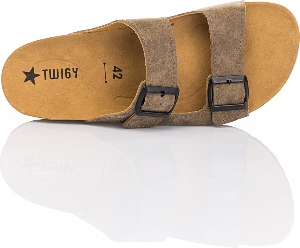 Twigy Leo Erkek Terlik Vizon 41/45 görsel 2