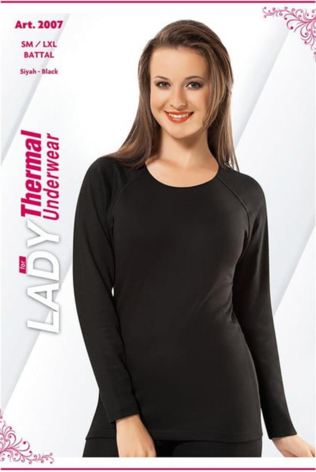 Kota Kadın Siyah Termal Body 2007