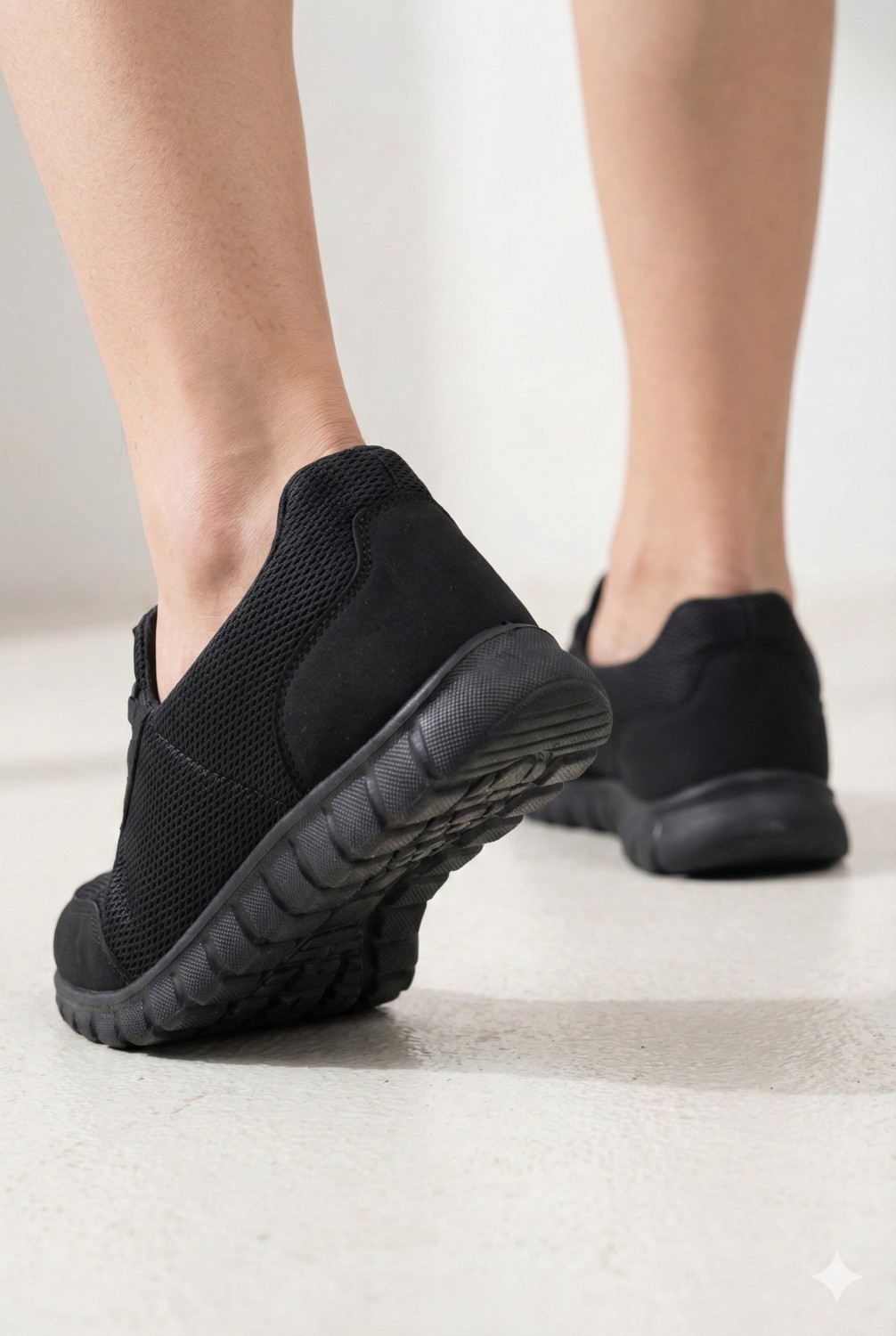 Nmoda Ultra Yumuşak Taban Kadın Spor Babet Yürüyüş Ayakkabısı Hafif Ortopedik Taban Anne Ayakkabısı görsel 8