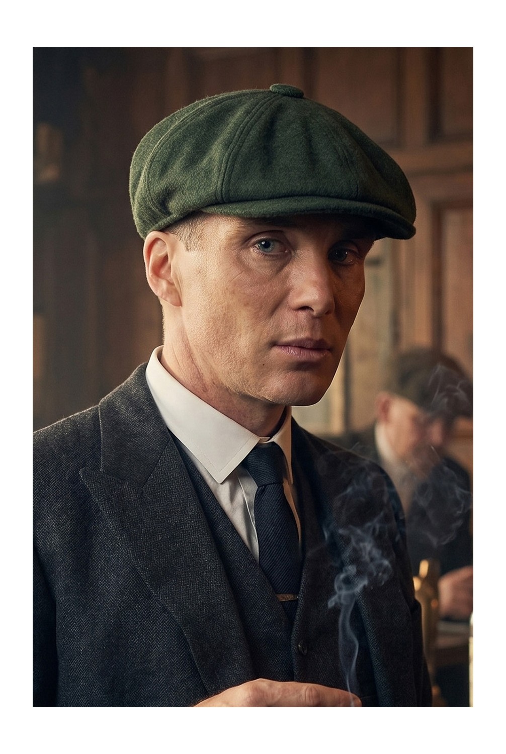 Takı Dükkanı Erkek Kasket Peaky Blinders Driver Kaşmir Şapka Bere Fötr cp224u görsel 3