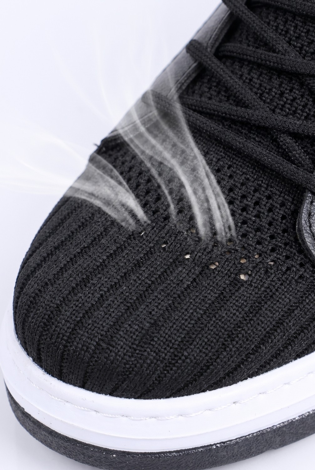 Sauron Erkek Spor Ayakkabı Örme Triko Nefes Alabilen Sneakers Pusped Tabanlı görsel 3