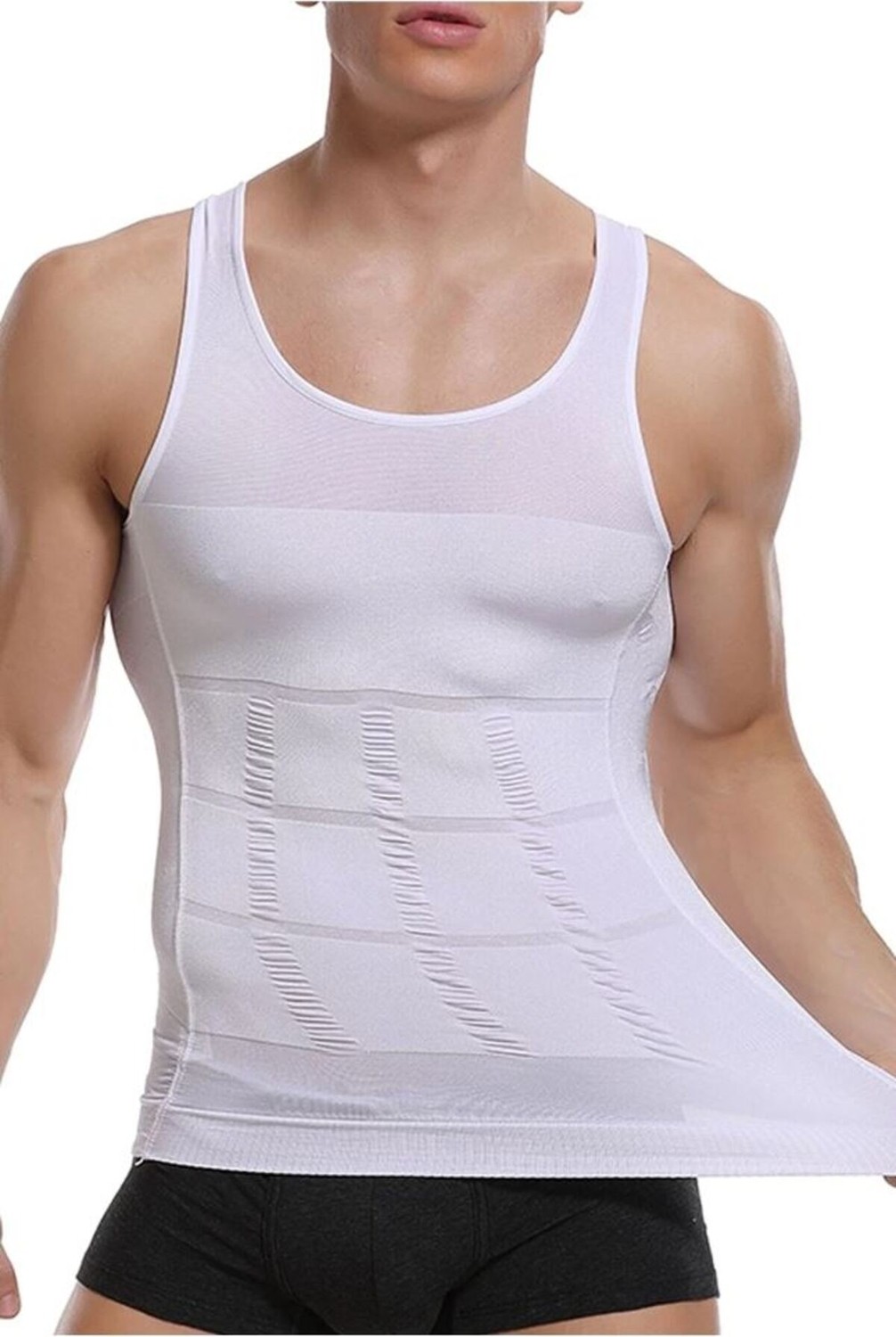 Fit Women Erkek Atlet Korse Bel Göğüs Göbek Sıkılaştırıcı Toparlayıcı Dik Duruşa Yardımcı 6050 görsel 2