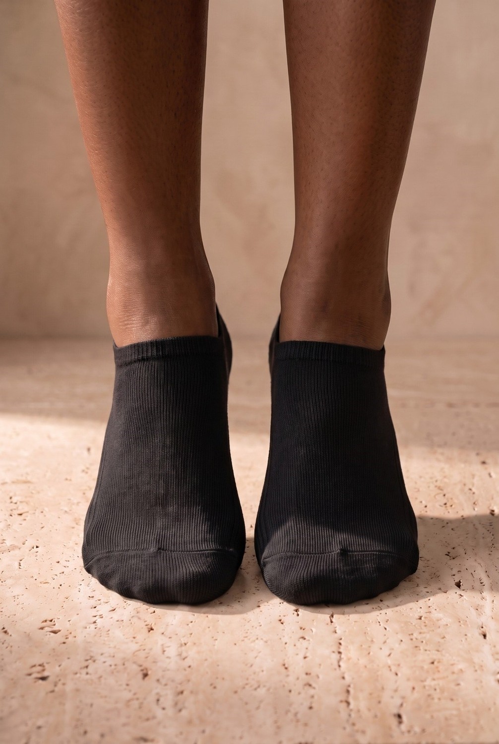 Katia & Bony Unisex Sneaker Step Çorap Koyu Gri görsel 8