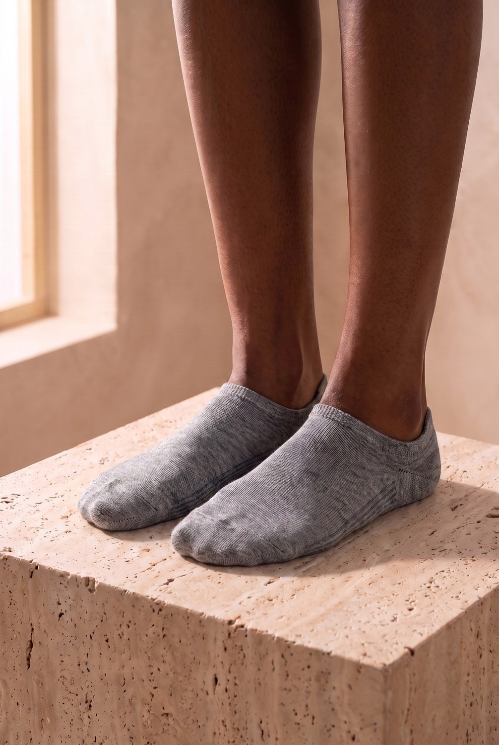 Katia & Bony Unisex Sneaker Step Çorap Koyu Gri