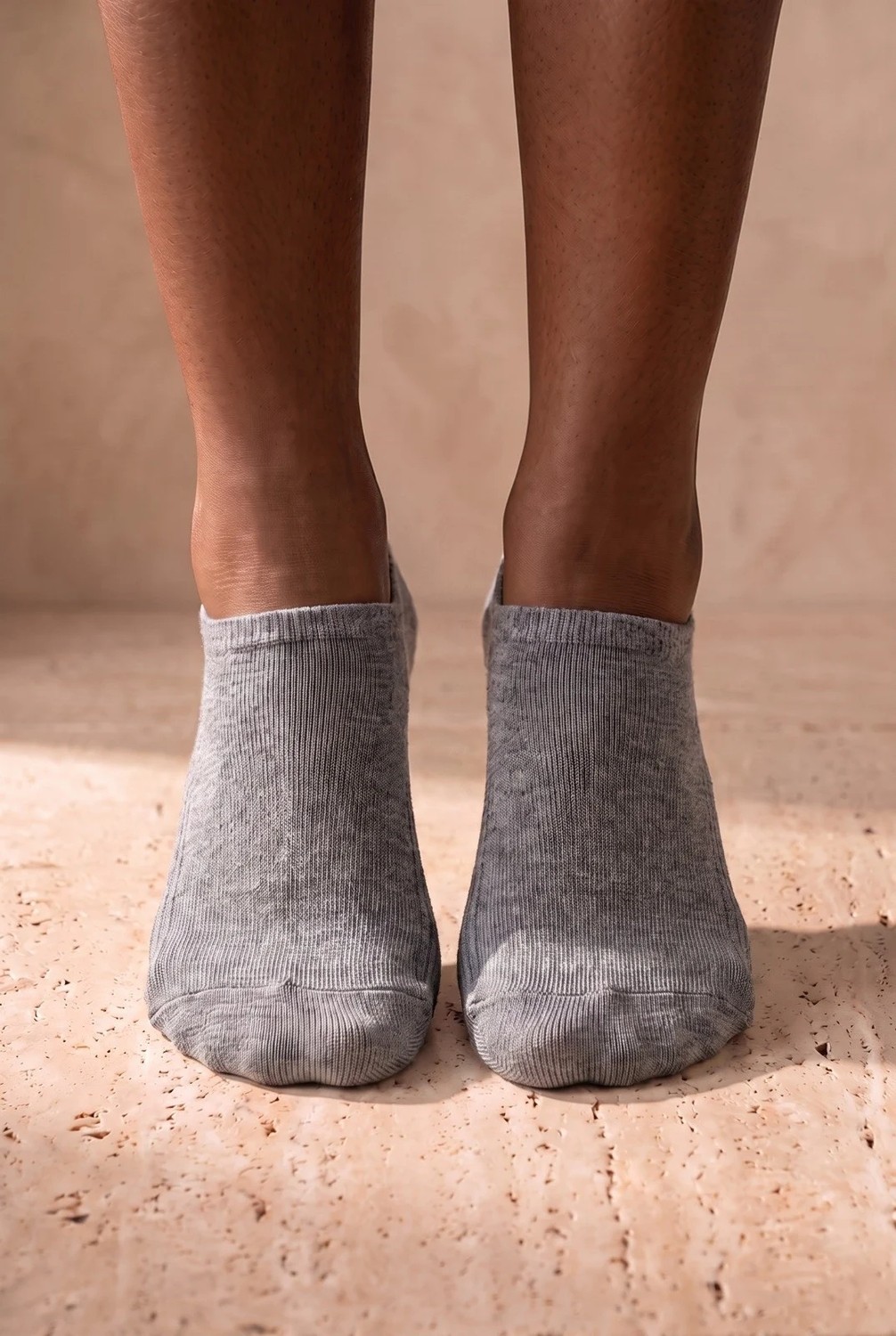 Katia & Bony Unisex Sneaker Step Çorap Koyu Gri görsel 2