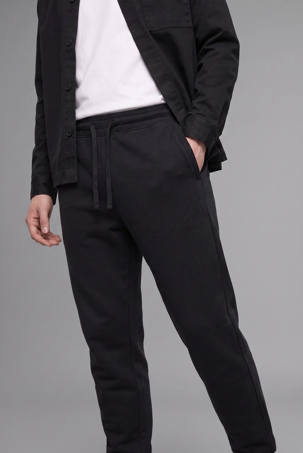 DeFacto Slim Fit Bağcıklı Fermuar Cepli Pike Jogger Eşofman Altı E9427AX26AU görsel 2