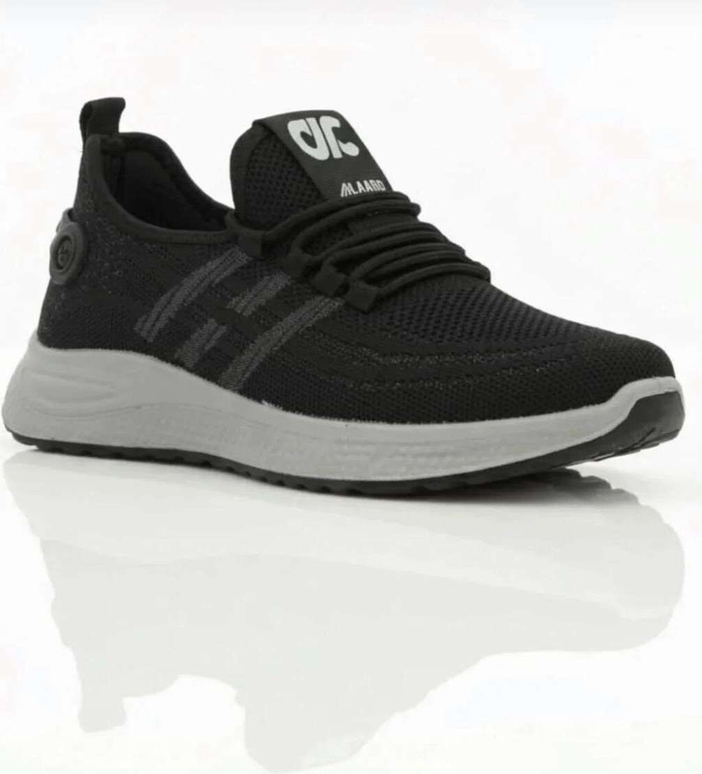 Tartar Ayakkabı Erkek Triko Hafif Bağsız Koşu Yürüyüş Günlük Sneaker Spor Ayakkabı görsel 2