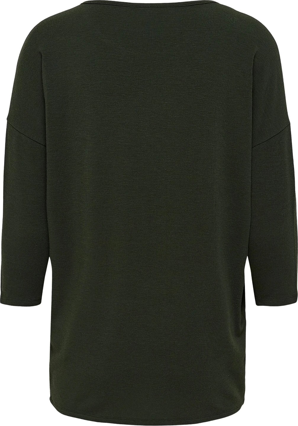 Only 15157920 Genis Yaka Dirsek Kol Kadın Body - Haki görsel 6