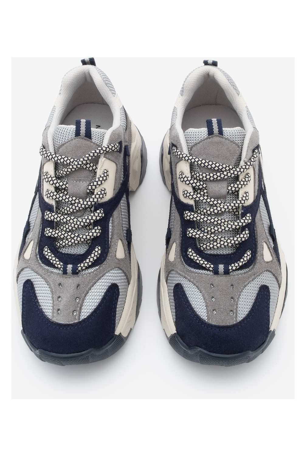 Marjin Kadın Yüksek Taban Sneaker Bağcıklı Spor Ayakkabı Edisa Siyah görsel 6