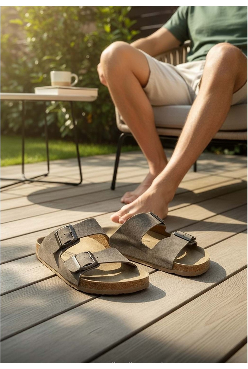 Konfores 2236-LOOK Life Unisex Çift Tokalı Ultra Hafif Havuz,plaj ve Günlük Kullanıma Uygun Terlik - NKT02236-SIYAH-36 görsel 7