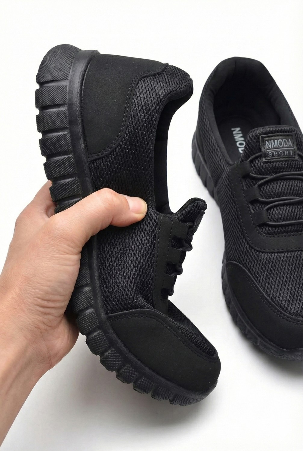 Nmoda Ultra Yumuşak Taban Kadın Spor Babet Yürüyüş Ayakkabısı Hafif Ortopedik Taban Anne Ayakkabısı görsel 2