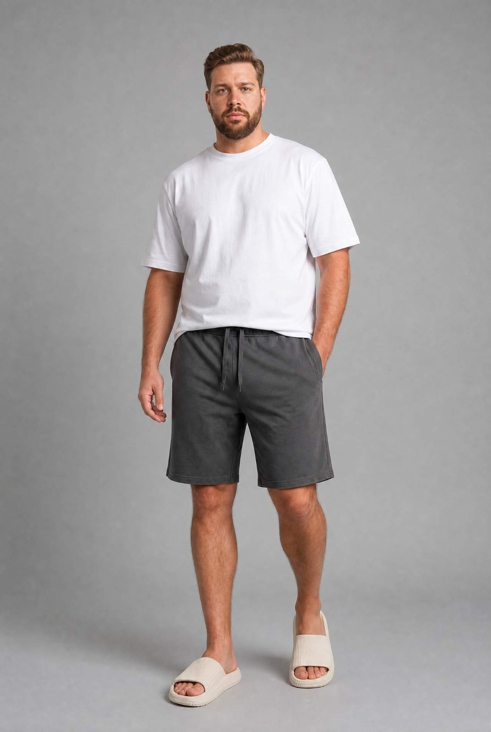 DeFacto Baggy Fit Büyük Beden Şort H1005AX26SP