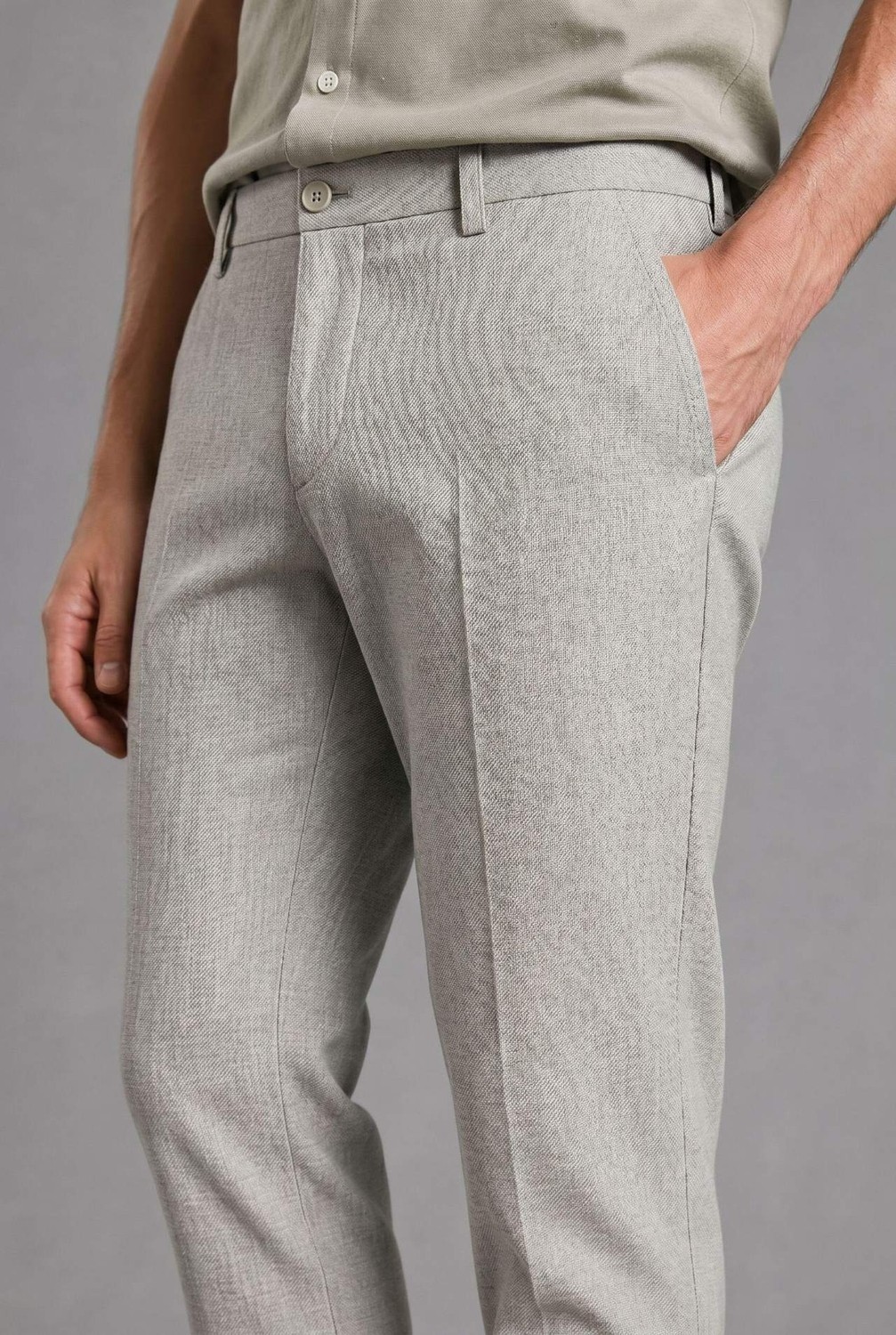 DeFacto Keten Karışımlı Pantolon G5995AX26SM görsel 5