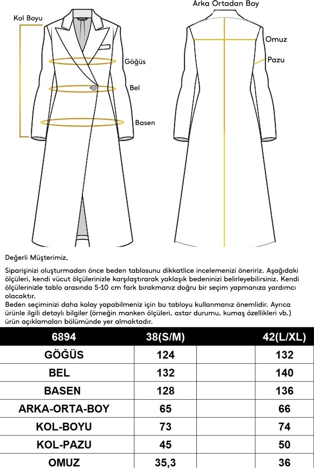 Olcay Dik Yaka Geniş Kol Su Itici Özellikli Kısa Trençkot Siyah 6894 görsel 8