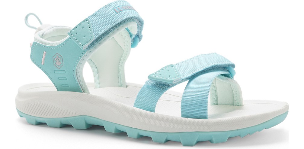 Lumberjack Samba 5fx Grı Kadın Sandalet MESH/PU Düz Topuk Kısa Topuklu Rahat Tasarım görsel 7
