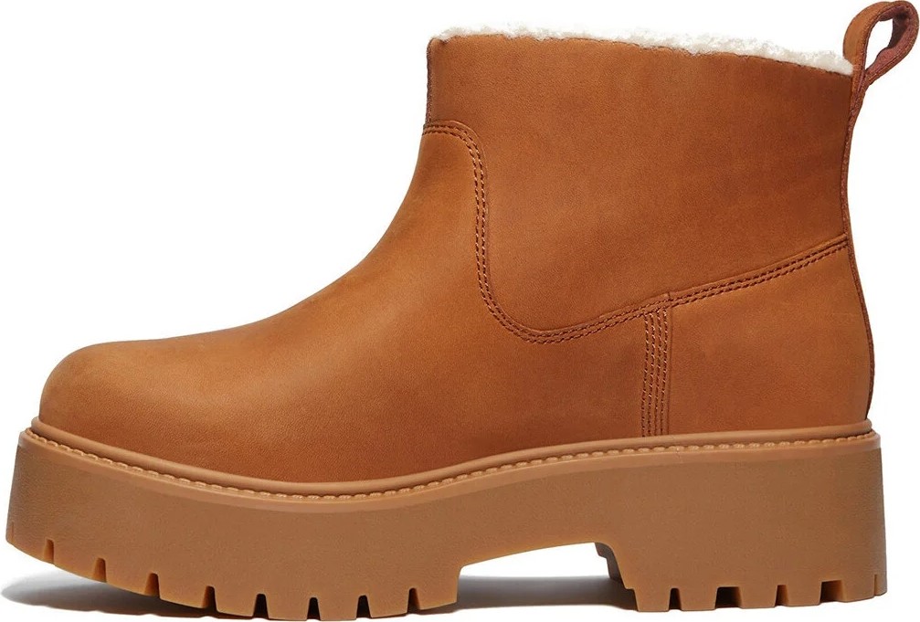 Timberland Stone Street Mid Warm Lined Boot Unisex Outdoor Botu Turuncu görsel 2