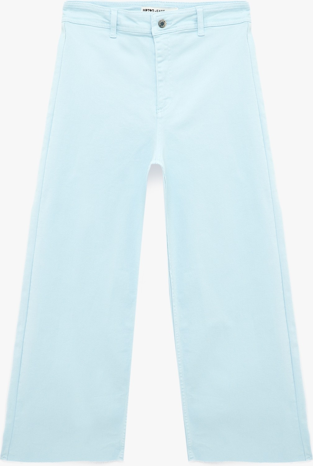Koton Normal Bel Rahat Kalıp Kesik Paça Jean Pantolon - Culoette Jean