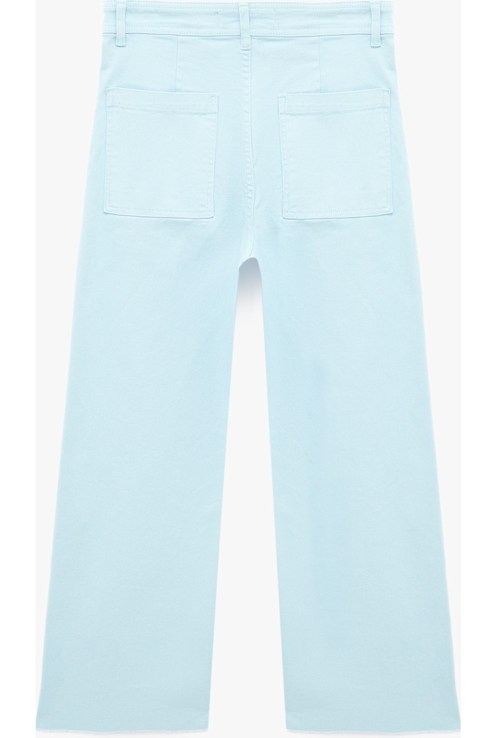 Koton Normal Bel Rahat Kalıp Kesik Paça Jean Pantolon - Culoette Jean görsel 2