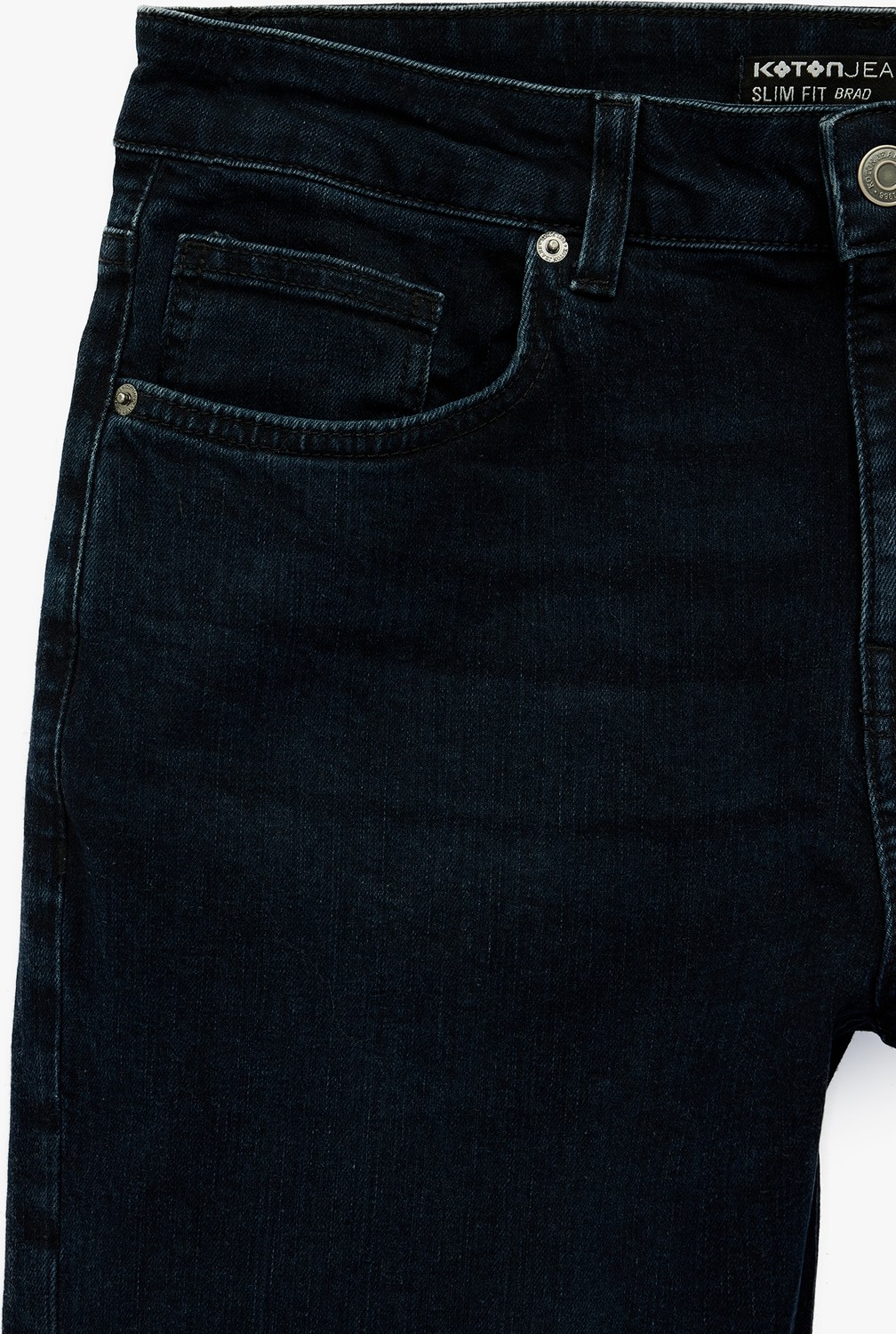 Koton Pamuklu Normal Bel Slim Fit Jean Pantolon - Brad Jean görsel 5