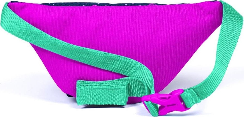 Coral High Kids Neon Mercan Alpaka Desenli Bel Çantası 22564 görsel 2