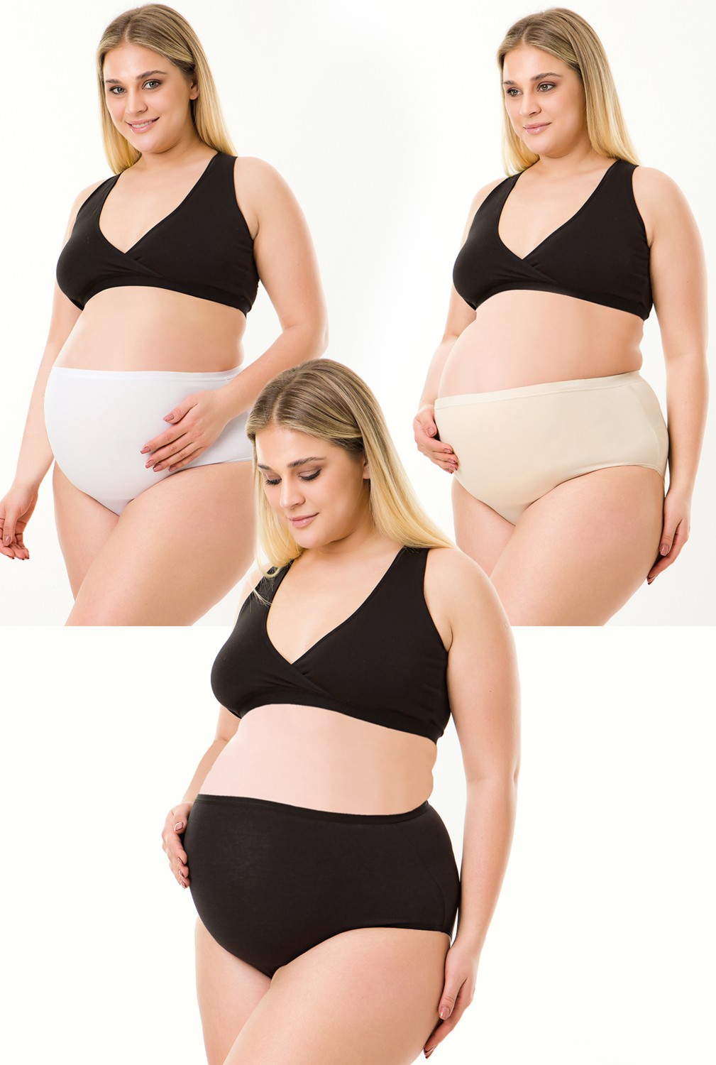 Parlingerie 3lü Hamile Külot SET