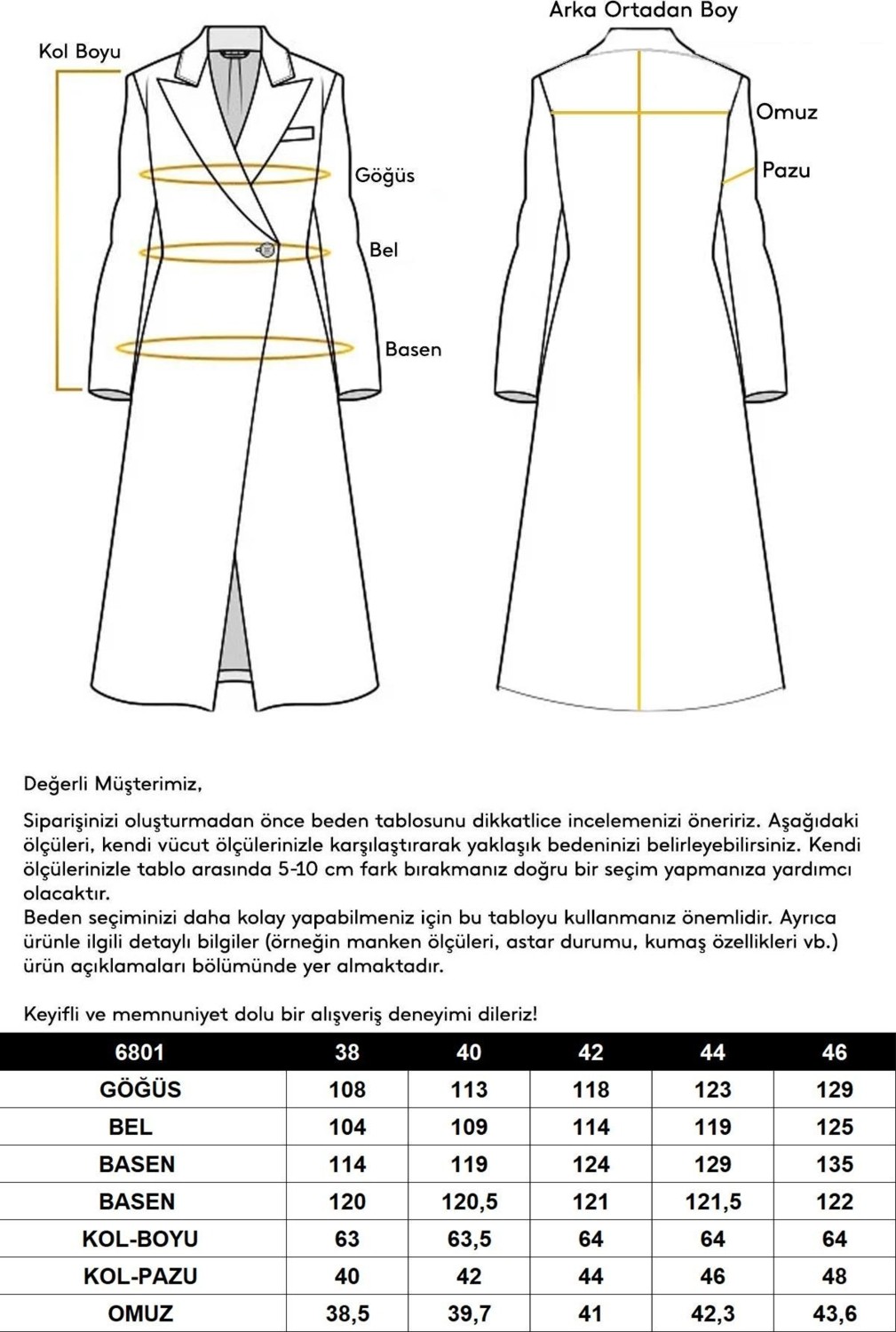 Olcay Yakası Kürk Detaylı Fermur Desenli Kapitone Uzun Mont Bej 6801 görsel 8