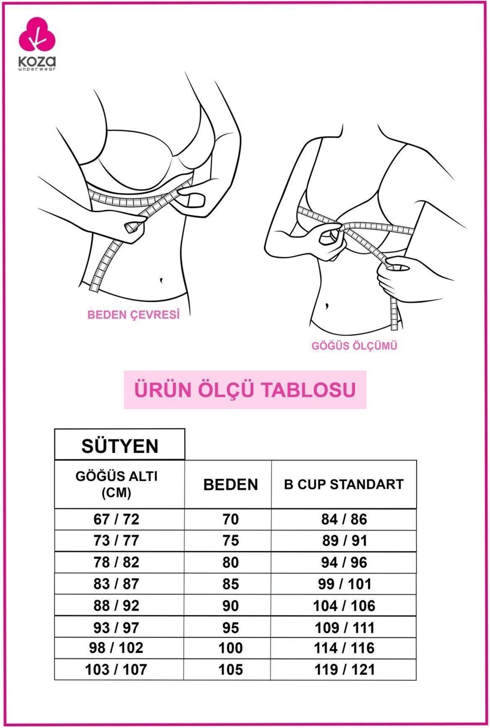 Koza İç Giyim Kadın Dolgusuz Dantelli Straplez Sütyen görsel 8