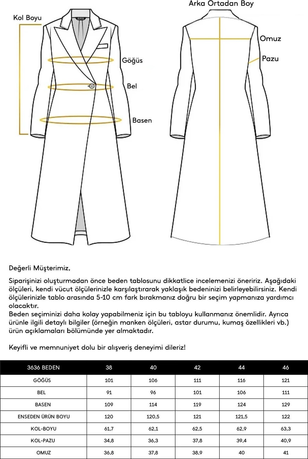 Concept Yakası ve Kol Ağzı Seyyar Kürklü Erkek Yaka Ara Boy Kaban SİYAH 3636 görsel 7