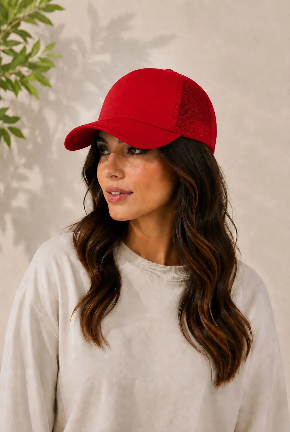KKDSTOCK Unisex Ayarlanabilir Fileli Terletmez Poly Gabardin Şapka