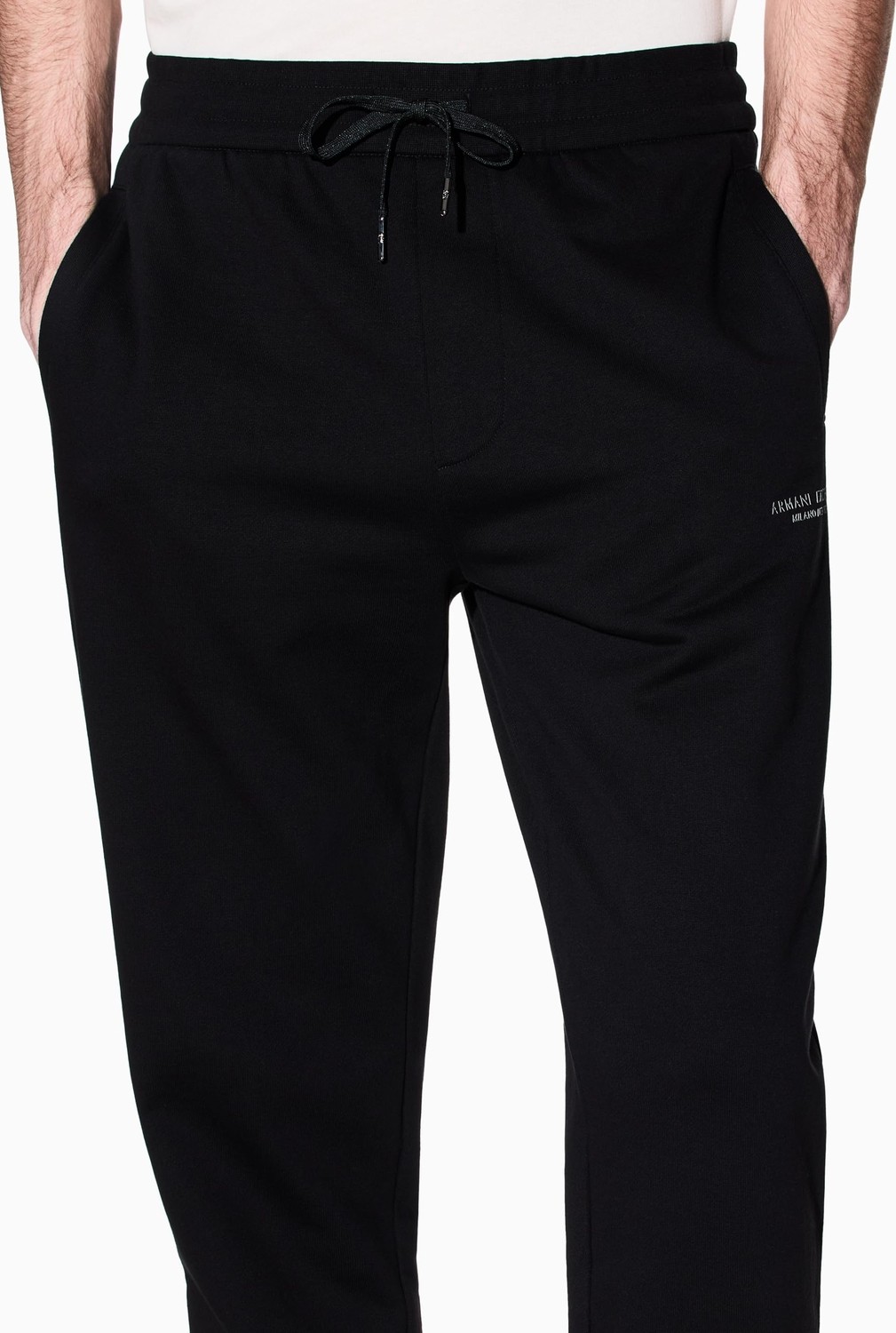 Die Grup Armani Exchange Erkek Milano New York Jogger Eşofman Altı, Siyah, M-3xl görsel 2