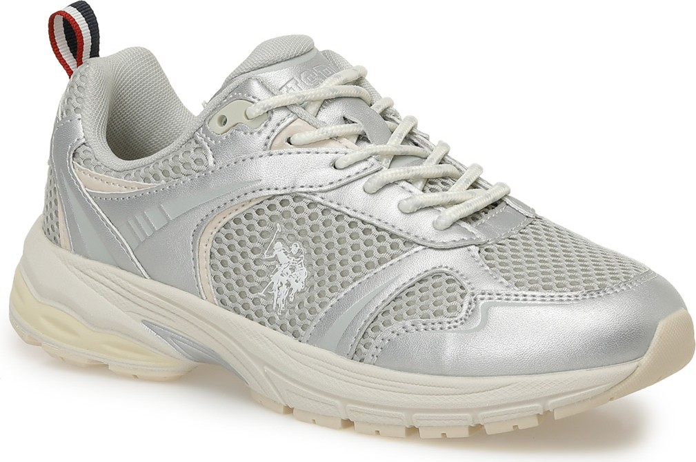 U.S. Polo Assn. DANVI 5FX GRI Kadın Spor Ayakkabı görsel 2