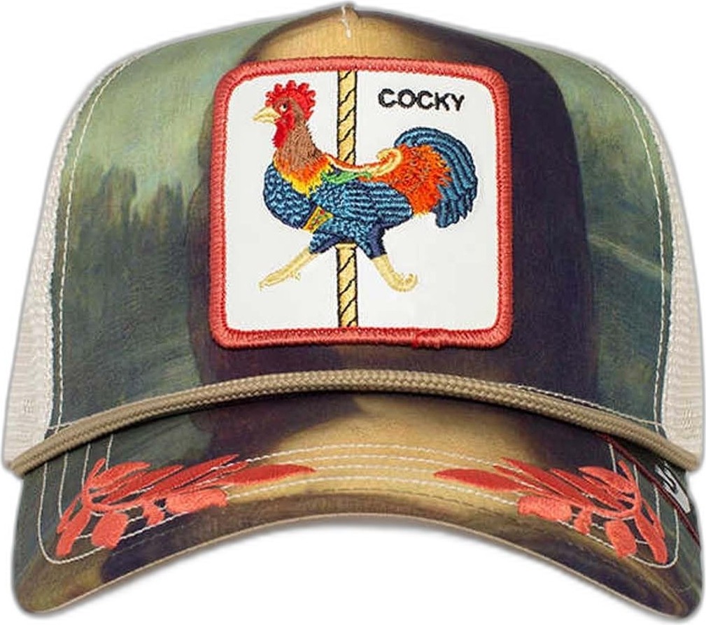Die Grup Goorin Bross Sicut Mentula File Detaylı Animal Desenli Şapka Unisex Şapka 1010308