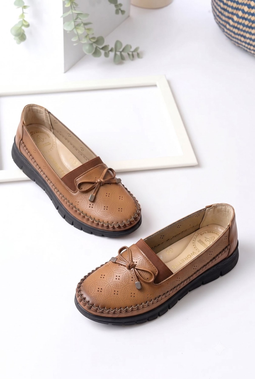 Albishoes Kadın Anatomik Taban Yumuşak Rahat Taban Günlük Anne Ayakkabı Kadın Ayakkabı