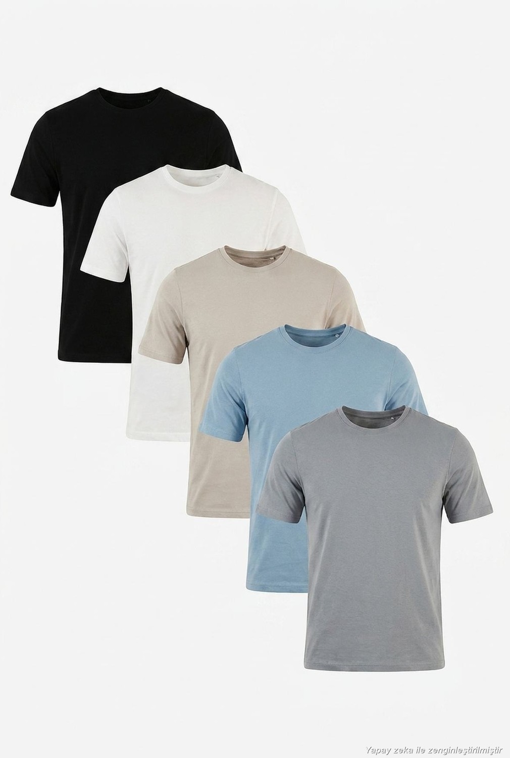 Buratti Pamuklu Regular Fit Bisiklet Yaka 5'li Paket T Shirt Erkek T Shirt 59020204S5