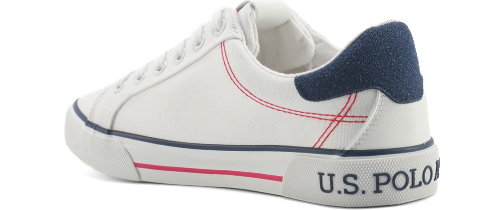 U.S. Polo Assn. Rachel 5fx Bej Kadın Sneaker Tekstil Tabanlı Düz Topuklu Şık Tasarım görsel 3